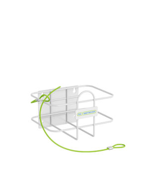 Rx Destroyer 1 gallon bottle mount with green security cable
