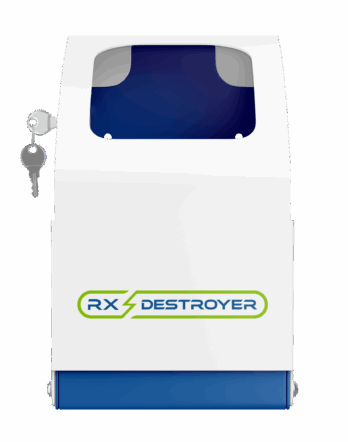 <strong>RX1.0LCKBX</strong> Rx Destroyer 1 Gallon Bottle Lock Box