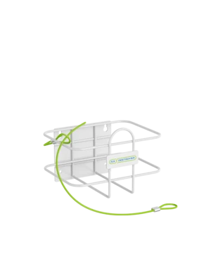 Rx Destroyer 1 gallon bottle mount with green security cable